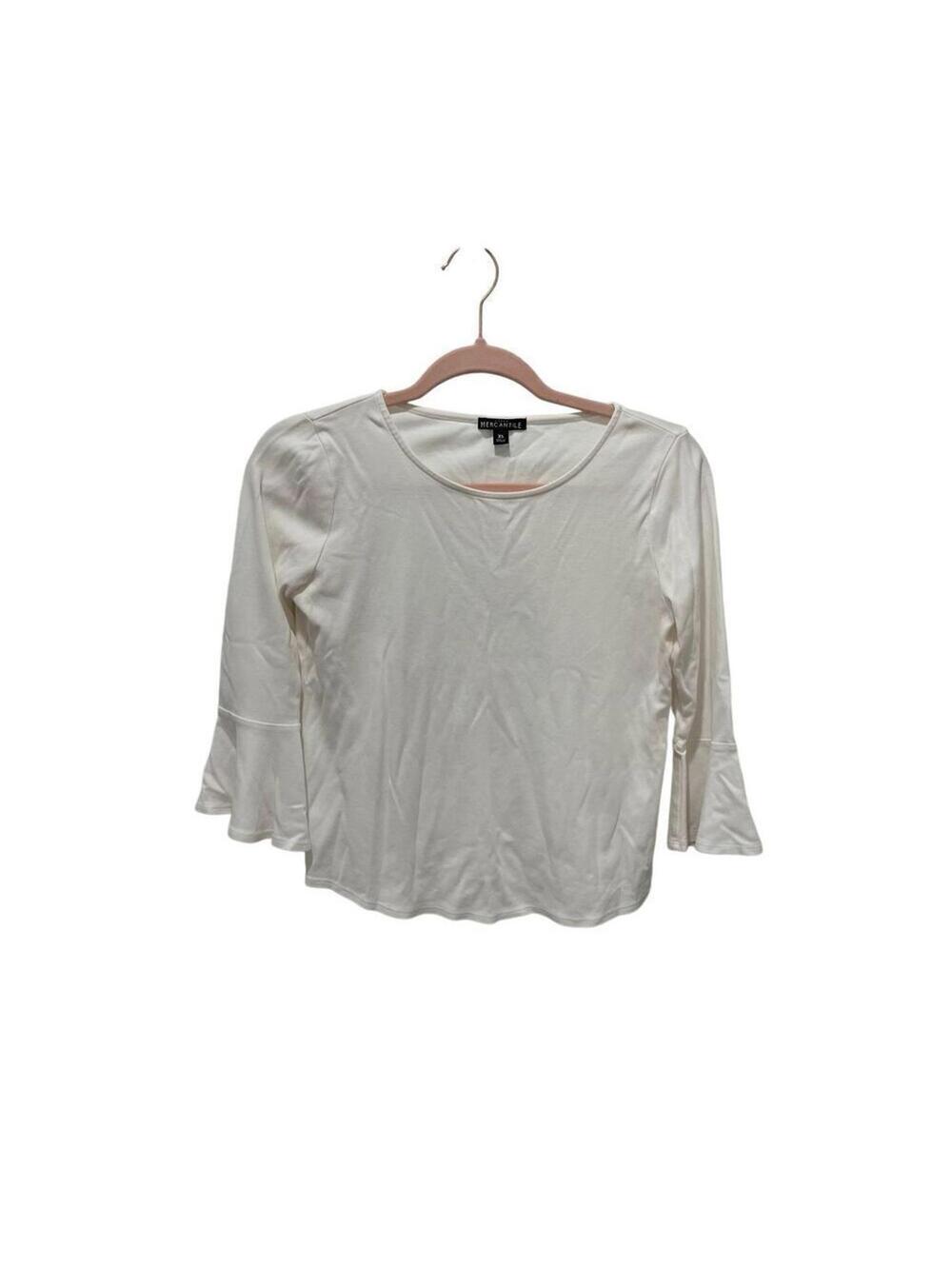 J Crew Mercantile 3/4 length top, women’s size XS